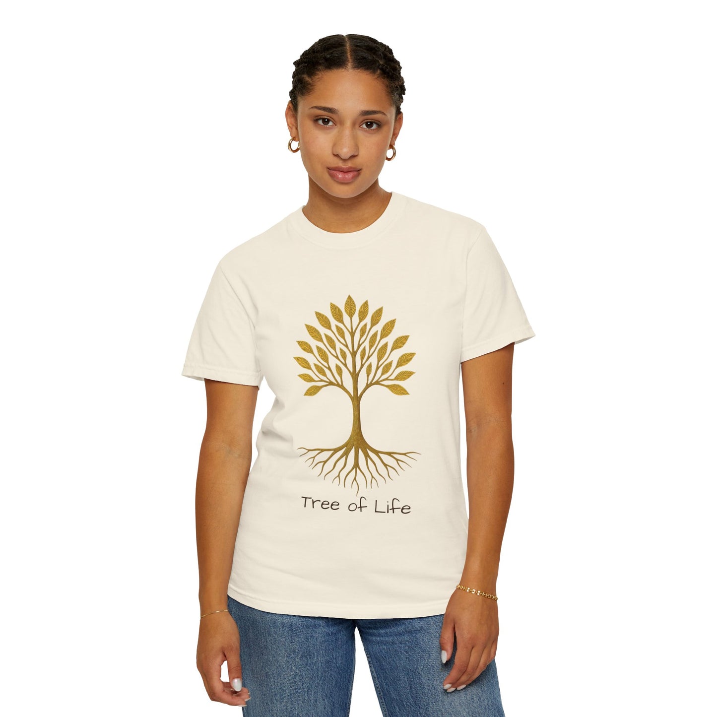 Tree of Life T-Shirt | 100% ring-spun US cotton  | Spiritual Yoga Tee | Mindfulness Shirt | Nature & Balance Top