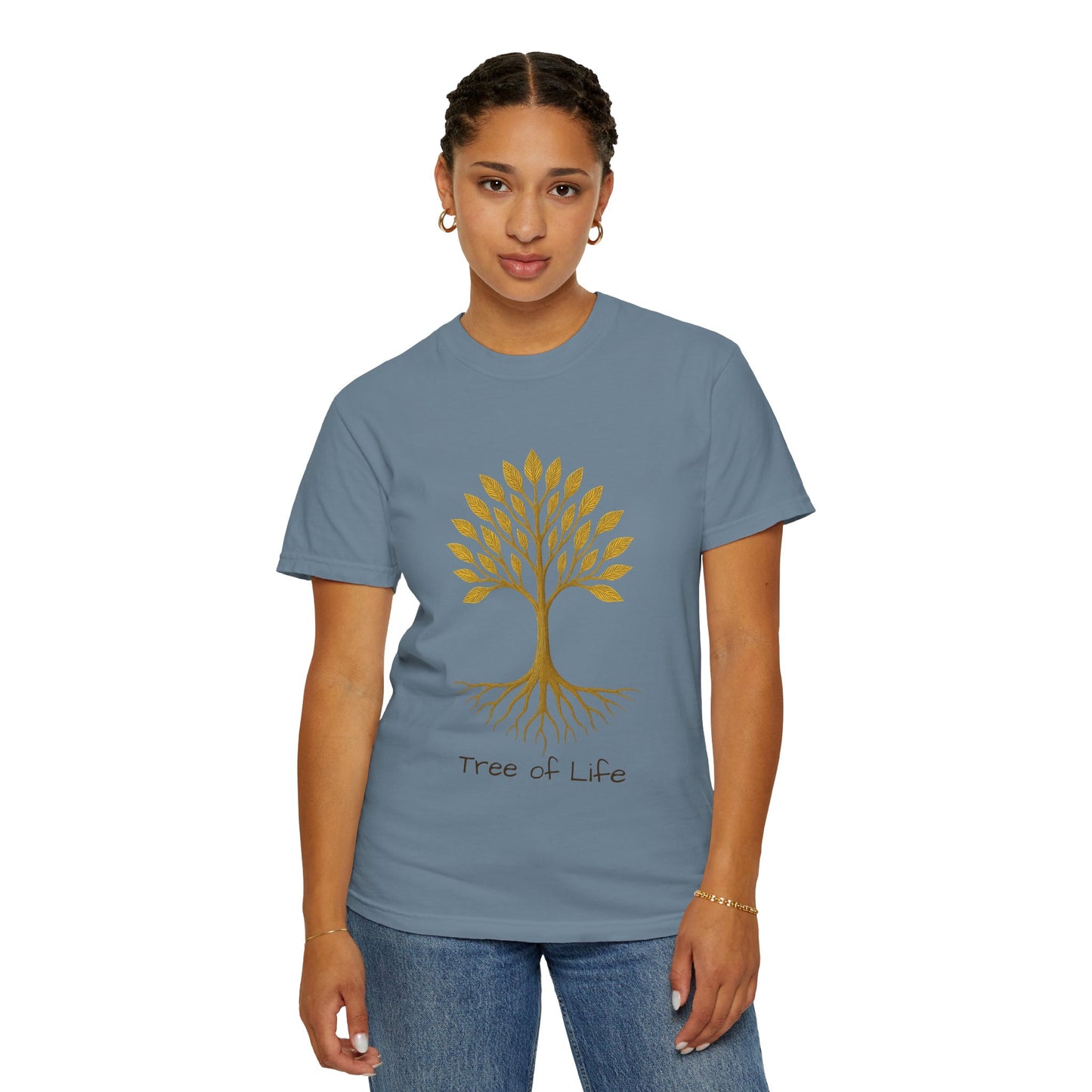 Tree of Life T-Shirt | 100% ring-spun US cotton  | Spiritual Yoga Tee | Mindfulness Shirt | Nature & Balance Top