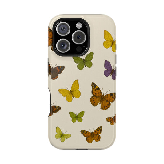 Butterfly iPhone Case Cover I Impact-Resistant | SoulfulYarn Collection | Colorful Nature-Inspired Case for iPhone