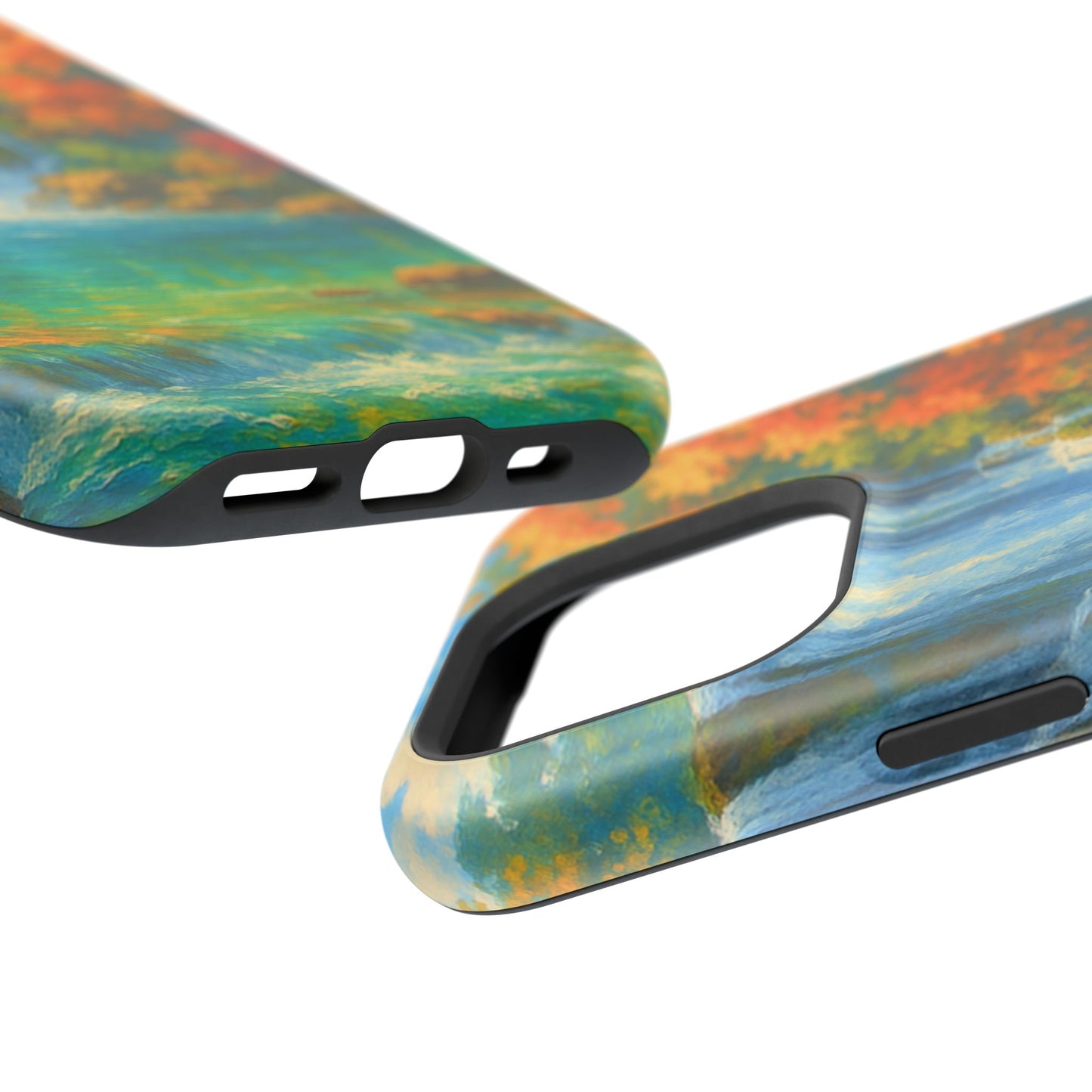 Waterfall Nature iPhone Case I Tranquil Impact-Resistant Cover | SoulfulYarn Collection | Scenic Art for iPhone