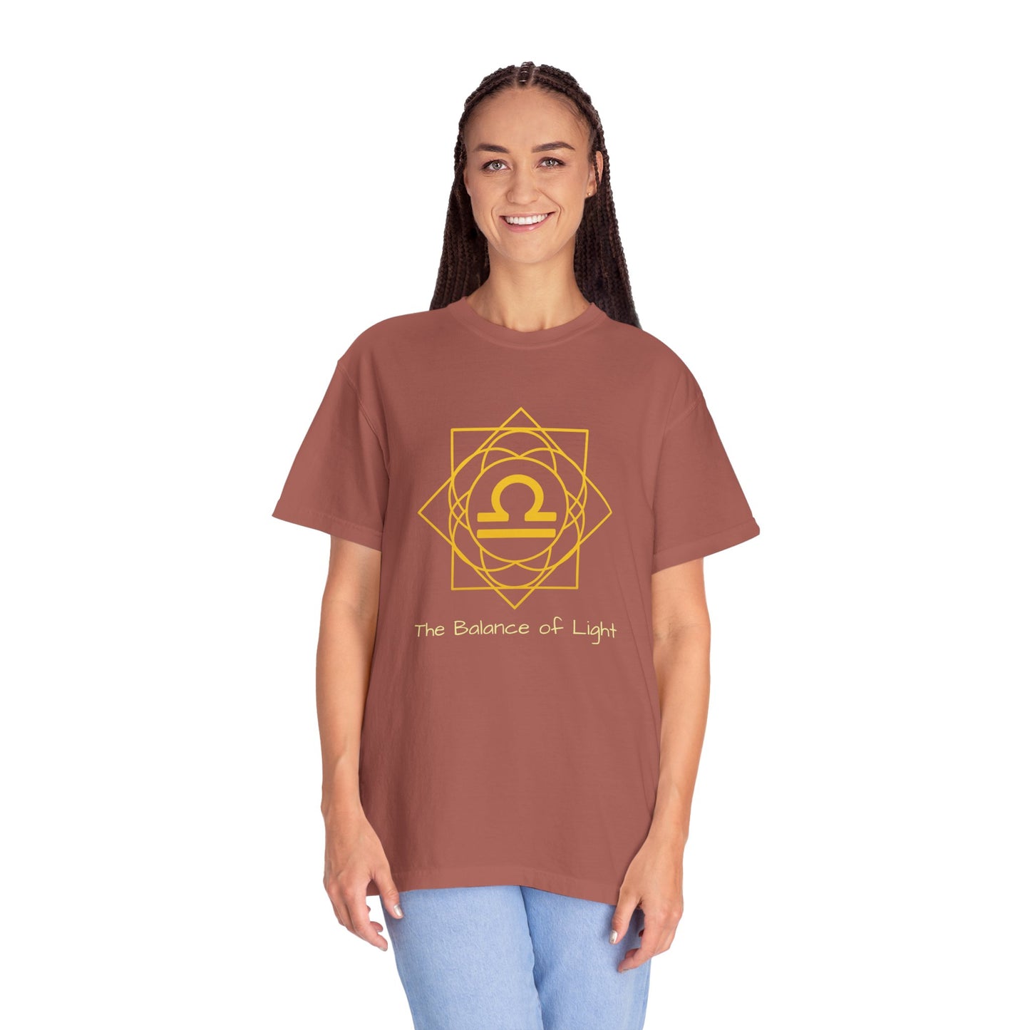 Libra Sacred Geometry T-Shirt | The Balance of Light Tee in 13 different Colors | Astrology Gift