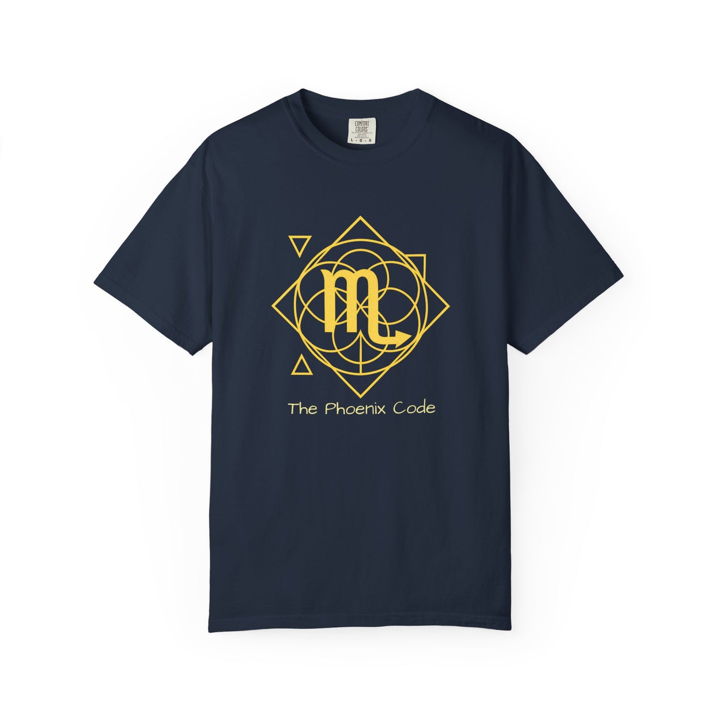 Scorpio Sacred Geometry T-Shirt | The Phoenix Code Tee in 13 different Colors | Astrology Gift