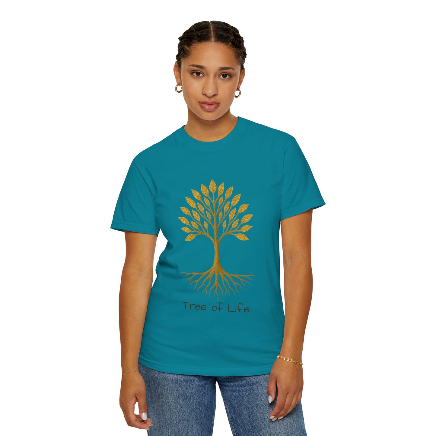 Tree of Life T-Shirt | 100% ring-spun US cotton  | Spiritual Yoga Tee | Mindfulness Shirt | Nature & Balance Top