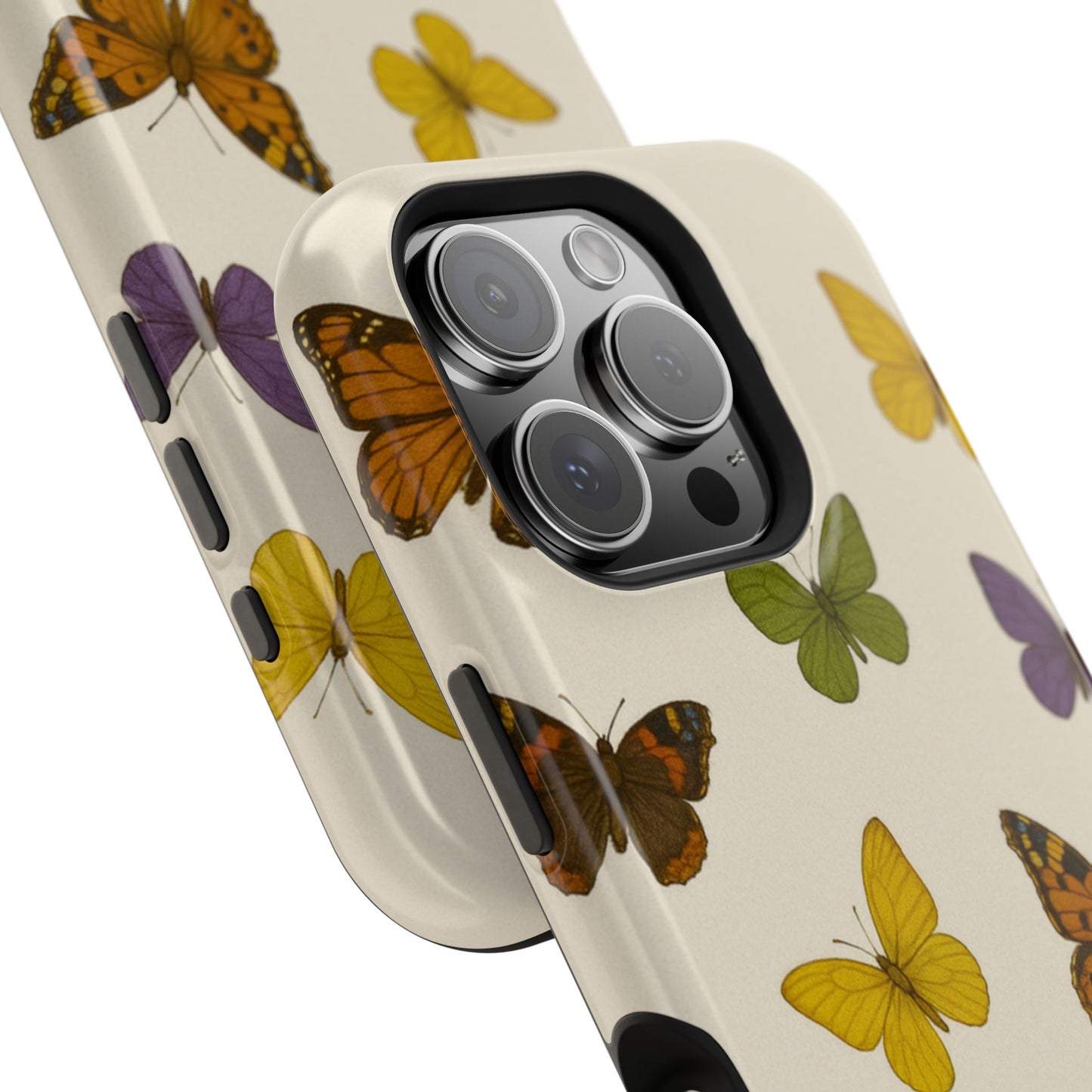 Butterfly iPhone Case Cover I Impact-Resistant | SoulfulYarn Collection | Colorful Nature-Inspired Case for iPhone