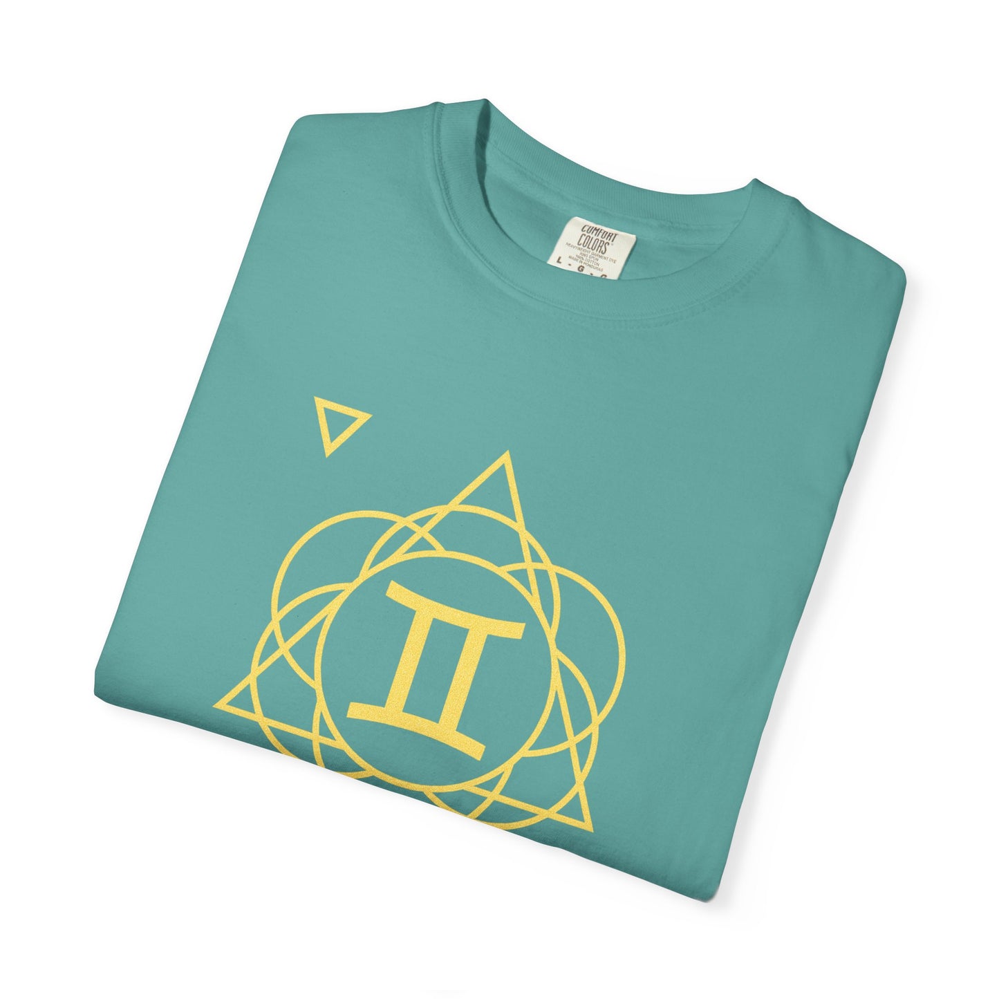 Gemini Sacred Geometry T-Shirt | The Cosmic Communicator Tee in 13 different Colors | Astrology Gift