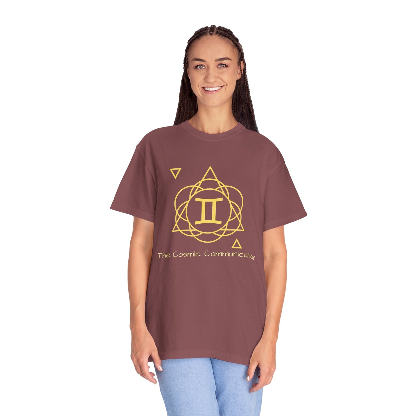Gemini Sacred Geometry T-Shirt | The Cosmic Communicator Tee in 13 different Colors | Astrology Gift