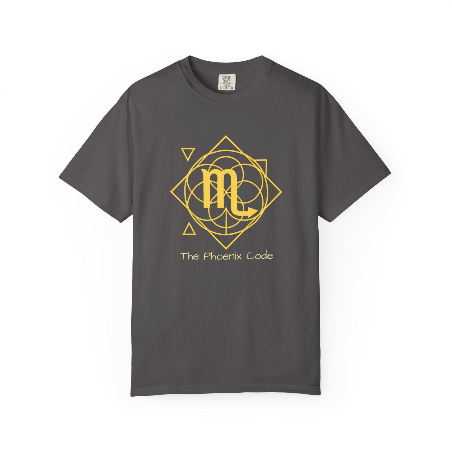 Scorpio Sacred Geometry T-Shirt | The Phoenix Code Tee in 13 different Colors | Astrology Gift