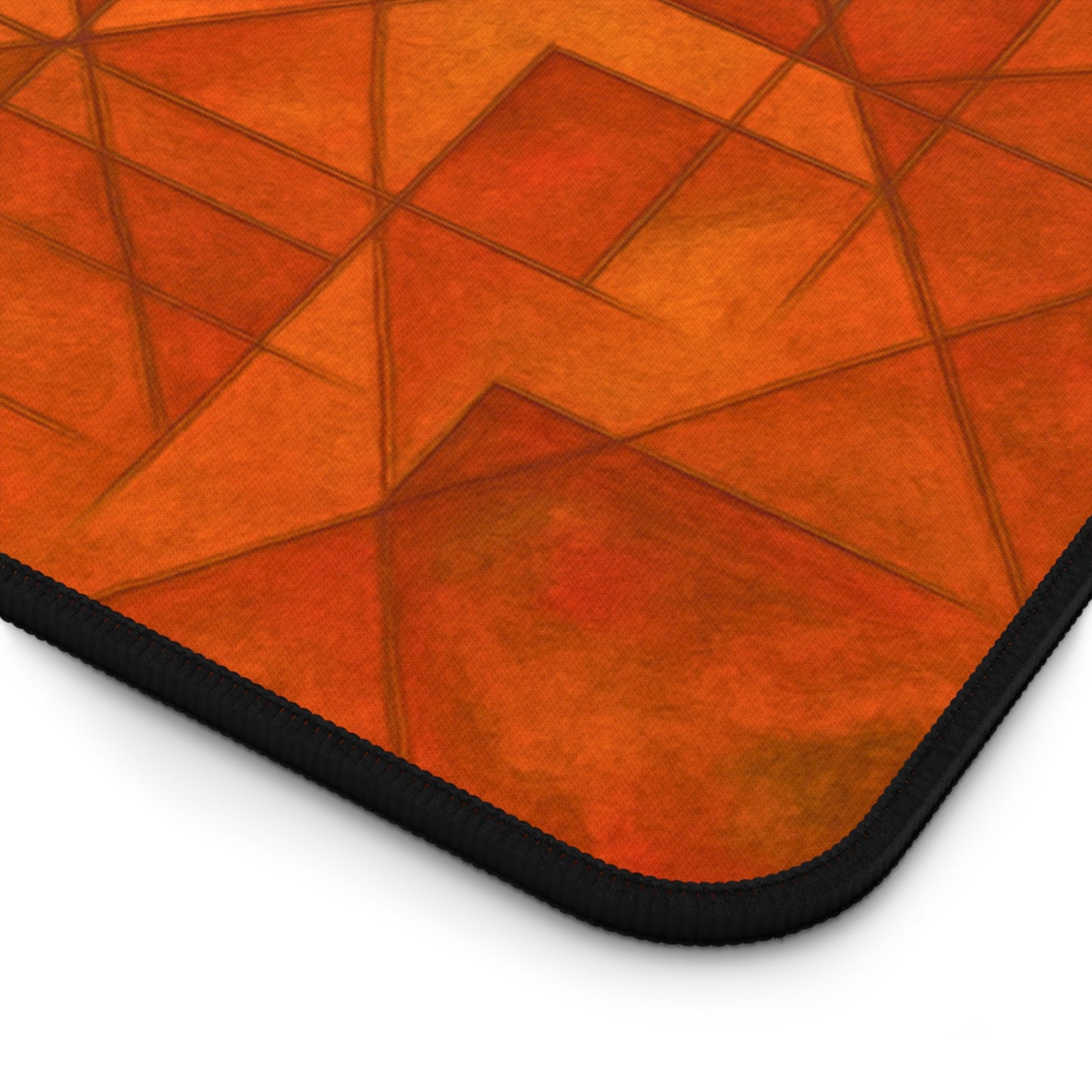 Geometric Abstract Desk Mat I Sacred Geometry Mouse Pad | SoulfulYarn Collection