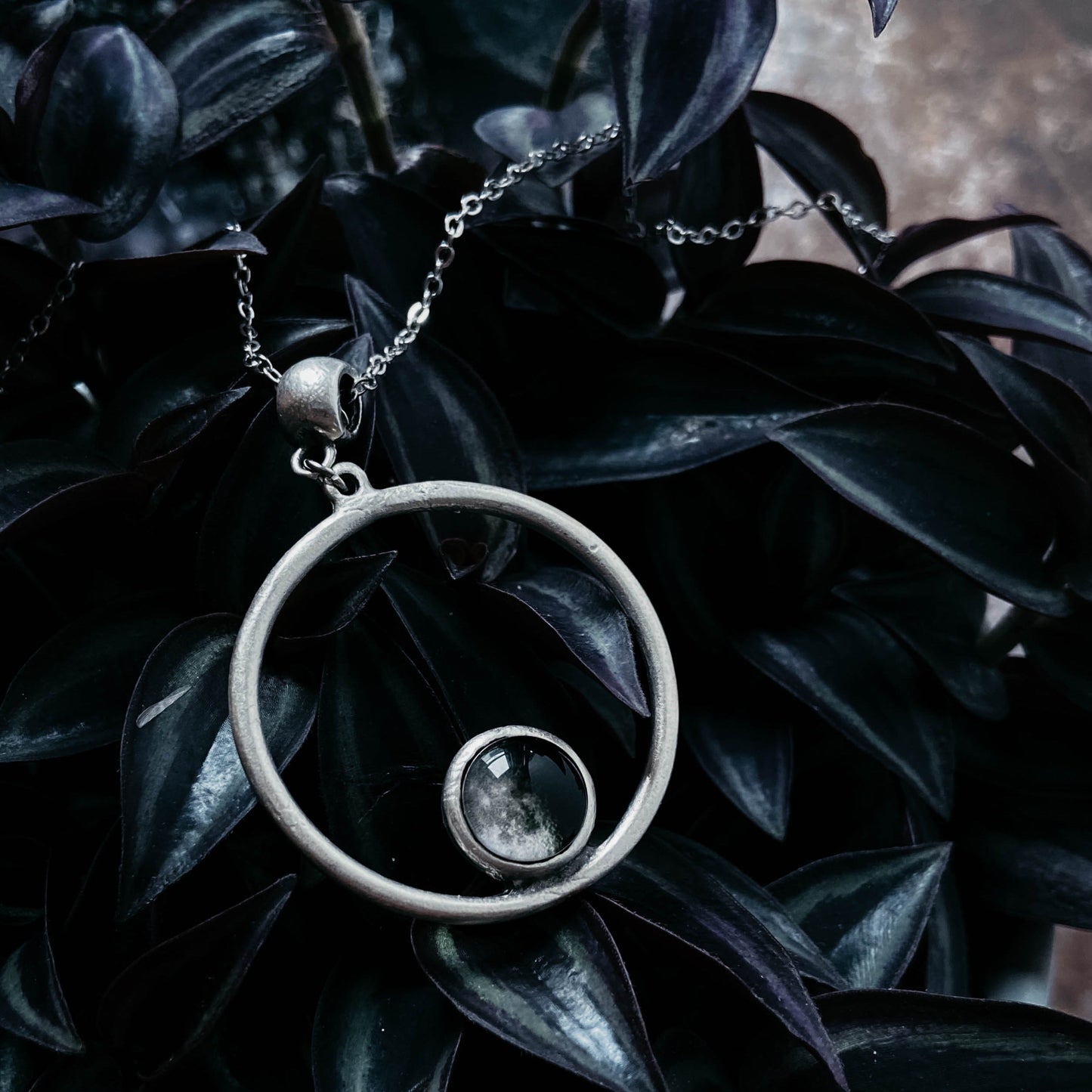 My Moon Circle Pendant