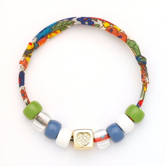 Le Catch x OIYA: Liberty Gold Heart Charm Bracelet